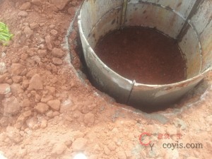 桩基开挖及护臂施工