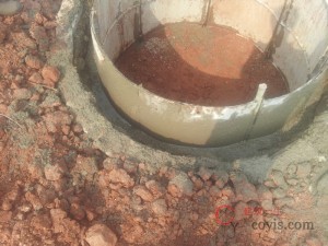 桩基开挖及护臂施工