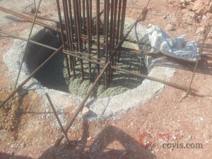 桩身混凝土浇筑