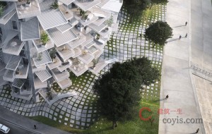 蒙彼利埃树状住宅大楼(Tree-inspired Housing Tower for Montepellier)