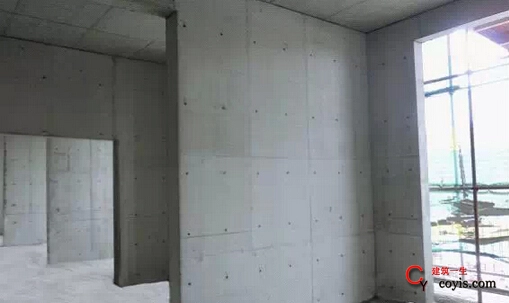 施工样板-主体分部之混凝土剪力墙施工效果