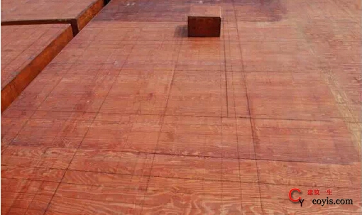 施工样板-主体分部之混凝土楼板模板安装效果