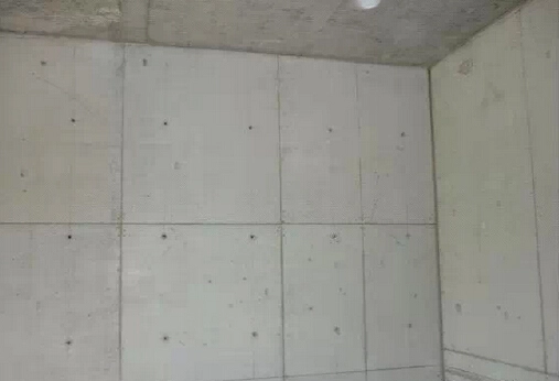 施工样板-主体分部之清水混凝土墙面效果