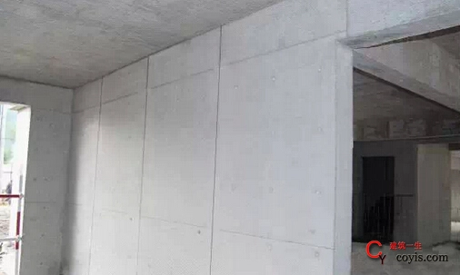 施工样板-主体分部之清水混凝土墙面效果2