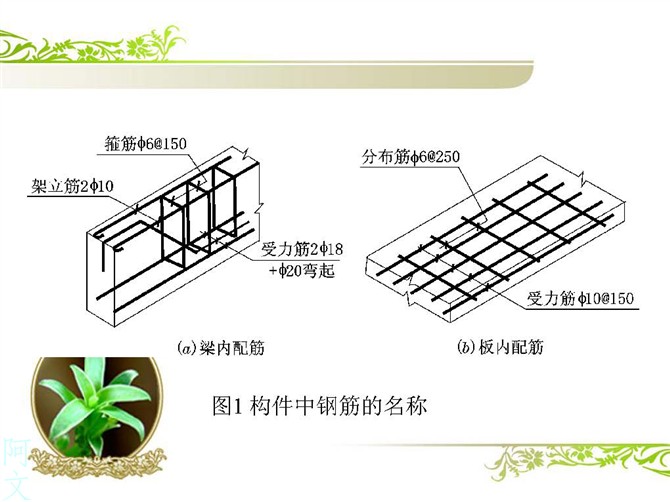 快速读懂钢筋配筋图-构件中钢筋的名称