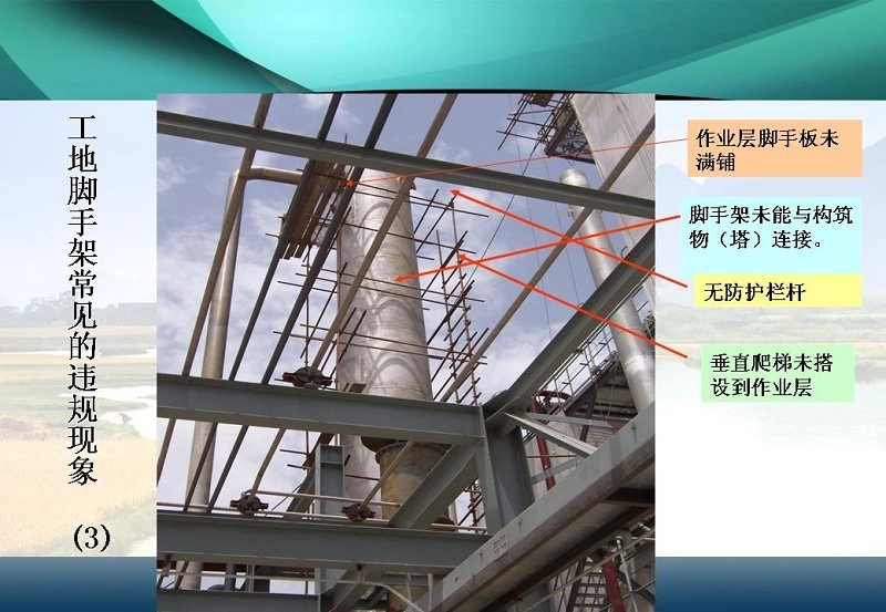 图解施工脚手架工程的安全技术与管理