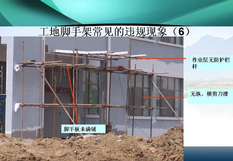 图解施工脚手架工程的安全技术与管理