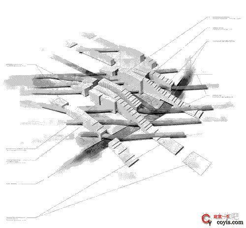 （绘图方法不明， 可能是实体模型+手绘+PS）