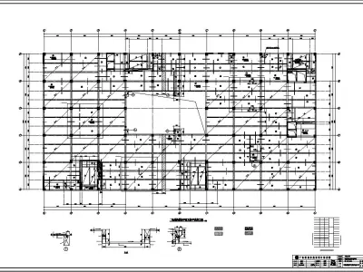草埔商业广场建筑/结构/水施/电气/暖通施工图
