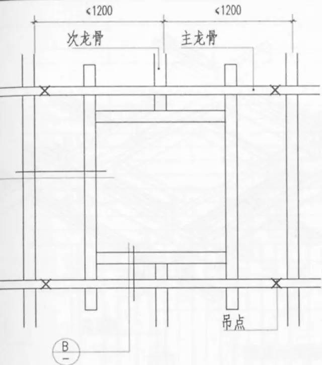 吊顶检修口（不上人）示意图01