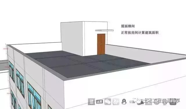 建筑面积图文展示，一目了然_3