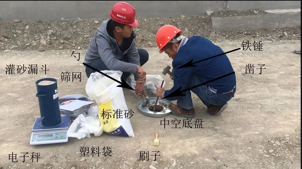 灌砂法测压实度设备