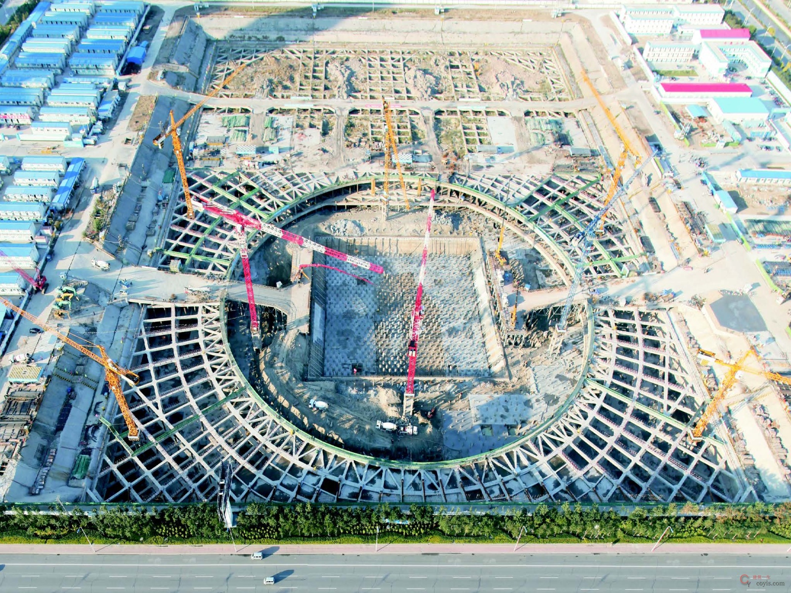 基坑支护示意图