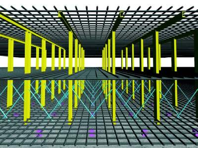 厚大底板钢筋支架施工