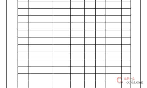 质量记录表格清单
