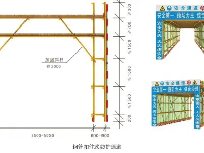 安全防护棚安全技术要点