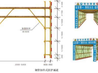 安全防护棚安全技术要点