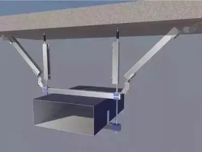 不采用抗震支架的，将可能犯罪！