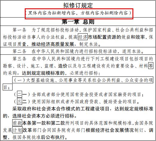 随意废标/低价中标/私人订制条款等，都将重点整治！《招投标法》大改，增加28条、修改58条 