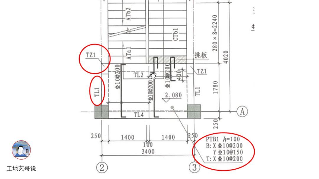 62、梯梁TL，63、平台板PTB，64、梯柱TZ