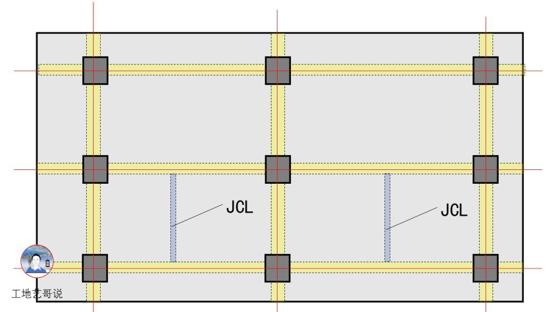 73、梁板式筏板基础次梁JCL