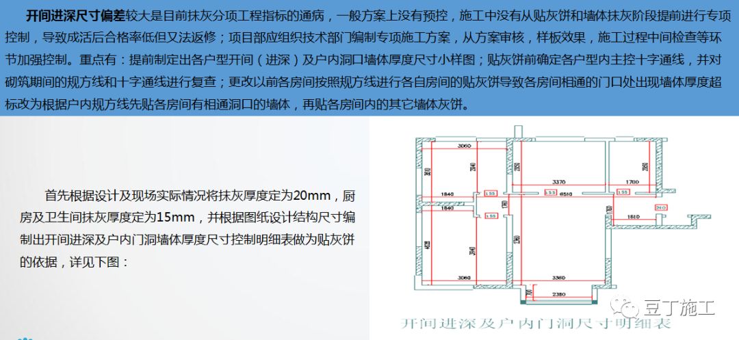 砌筑及抹灰工程质量控制提升措施，详解具体做法！