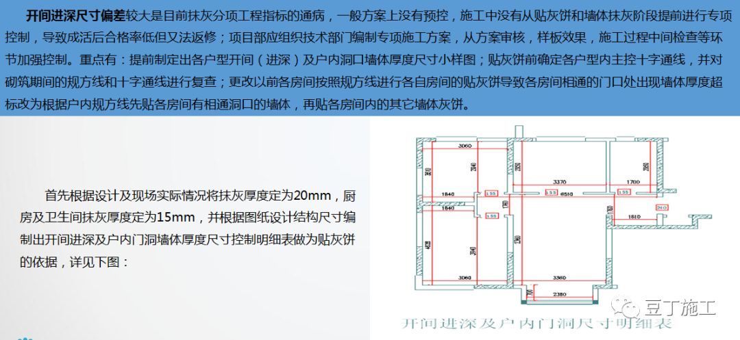 砌筑及抹灰工程质量控制提升措施，详解具体做法！