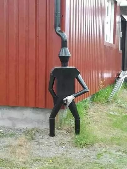 把“雨水管”设计成这样真是风骚！最后一张，少儿不宜！