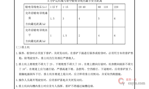 安全交底丨铲土运输机械和基础施工机械操作人员安全技术交底