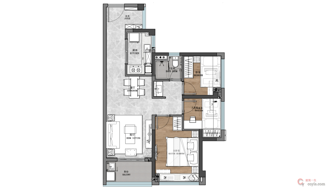 年轻人的第一套“豪宅”,50-90㎡户型,各大地产“出神入化”的玩法!!