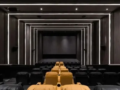 斐波影院x钟书阁丨一家藏在书店里的电影院,打造出了文艺爱好者的天堂 / 唯想国际