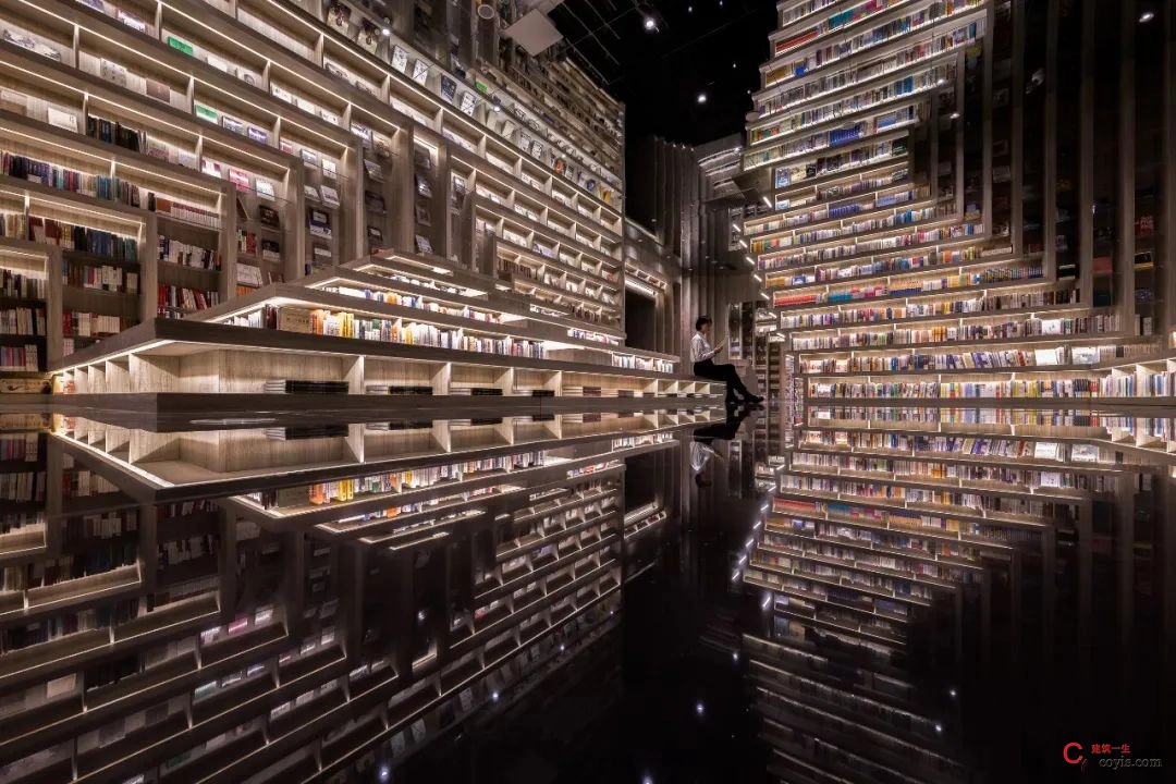 斐波影院X钟书阁丨一家藏在书店里的电影院，打造出了文艺爱好者的天堂 / 唯想国际