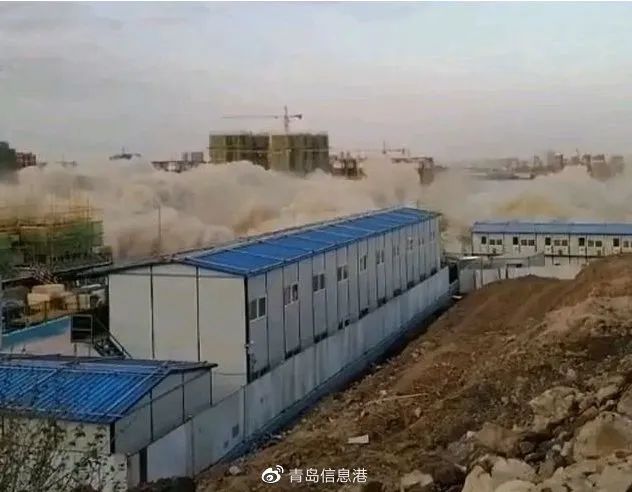 因混凝土强度不达标，青岛18栋楼炸毁重建！