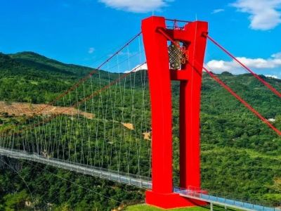 苍宇镜廊：湟川三峡擎天玻璃桥 / 浙江大学建筑设计研究院