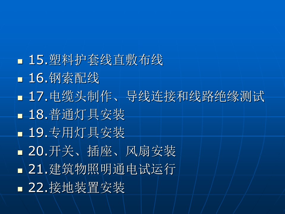 GB50303-2015《建筑电气工程施工质量验收规范》讲解