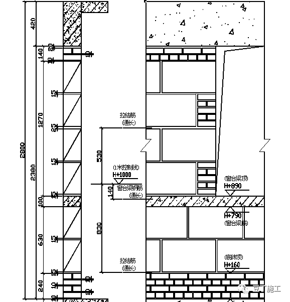 加气混凝土砌块施工标准做法，高清图文解读！