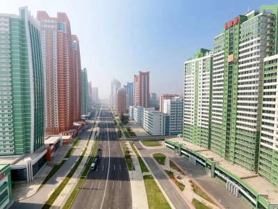 平壤cbd之未来科学家大街