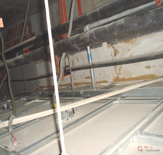 管道吊顶内防火措施