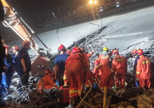4人死亡!合肥一在建大桥项目发生桥墩托架坍塌