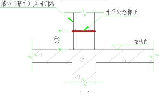 剪力墙水平梯子筋