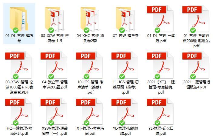 2021年一级建造师《管理》考前押题汇总