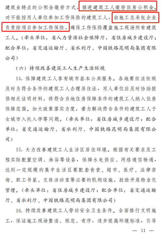 云南省发文严禁用劳务合同代替劳动合同！施工总包一级以上企业在建项目施工现场中级工占比要达25%！