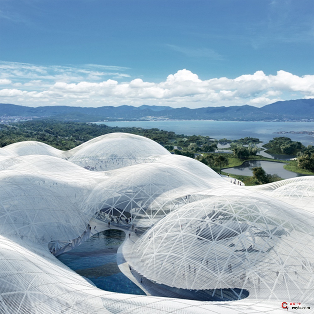 SANAA为深圳海事博物馆设计云状建筑