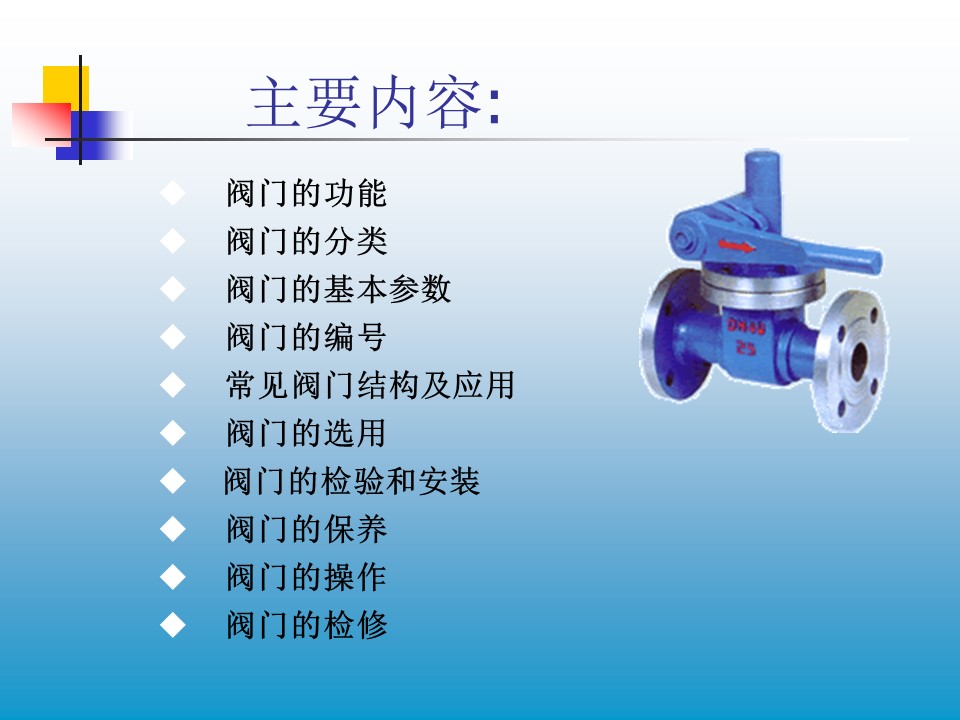 阀门基础知识大全解