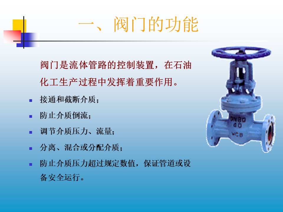 阀门基础知识大全解