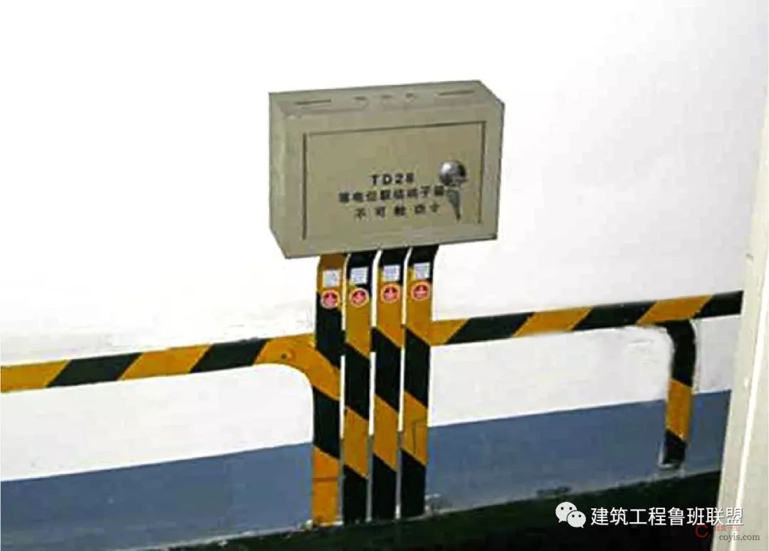 总等电位箱标识、搭接做法示例 总等电位箱标识、搭接做法示例