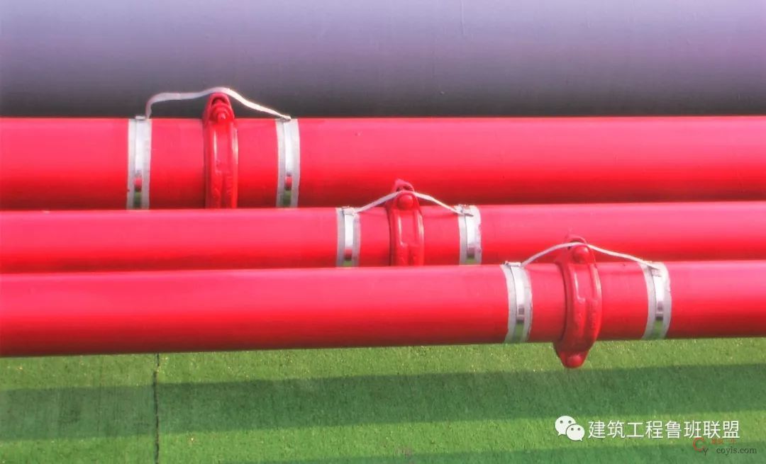 管道等电位联结示例 管道等电位联结示例