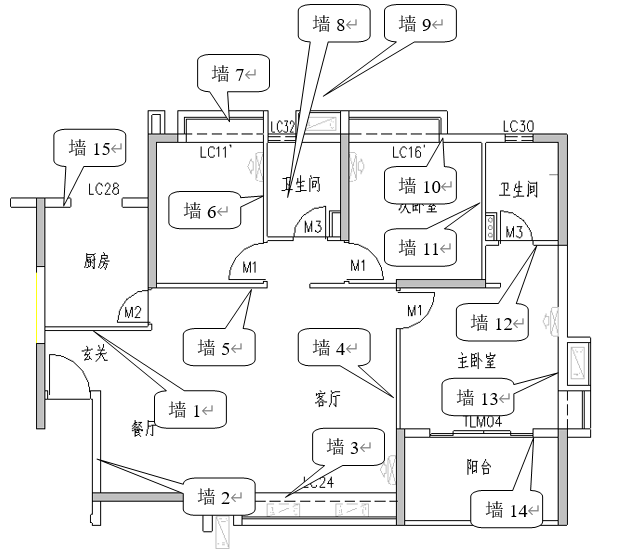 建筑工程测量手册 第二篇 尺差控制篇 16. 防空鼓、开裂