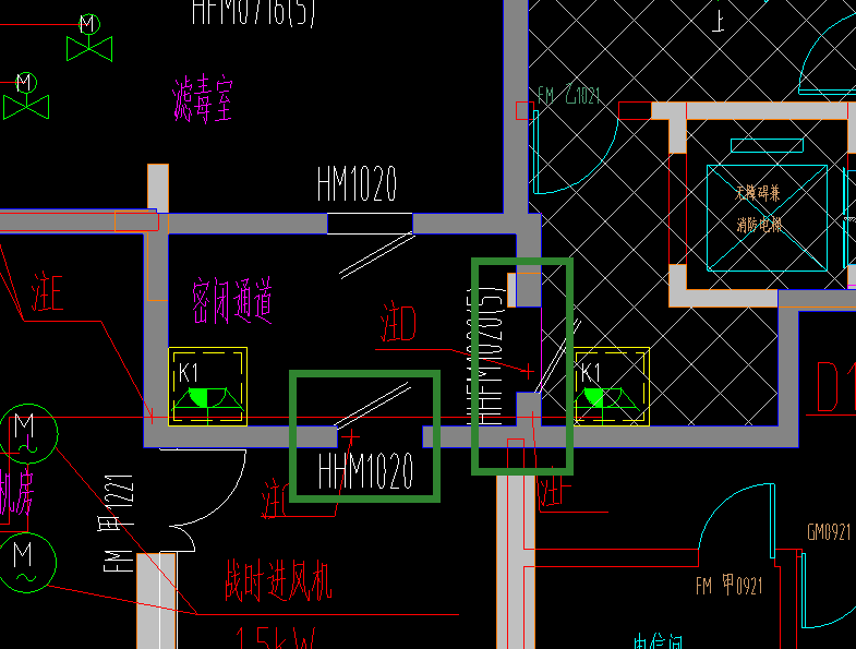 人防工程水电暖预留预埋什么内容？示例总结，切勿遗漏！