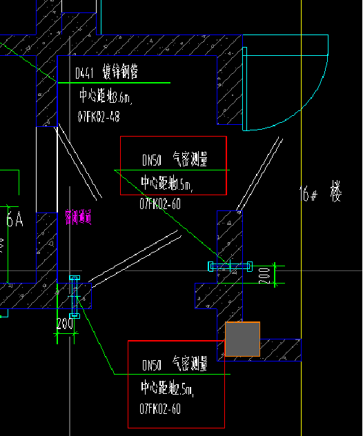 人防工程水电暖预留预埋什么内容？示例总结，切勿遗漏！